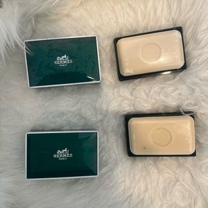 2 brand new Hermes soap